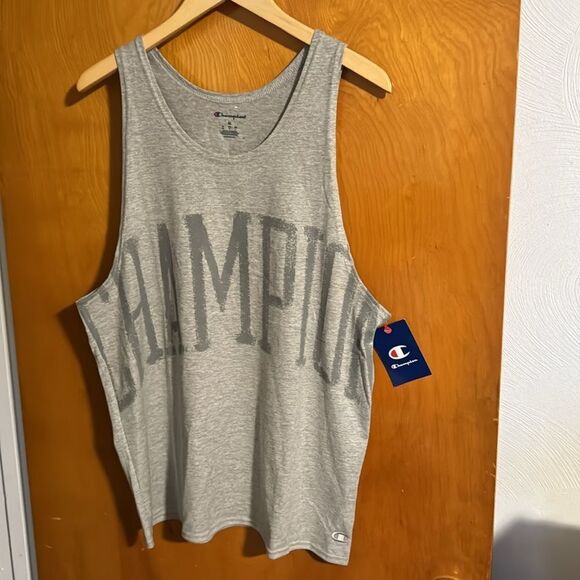 Champion Tank Top Mens Medium Gray - Picture 1 of 3